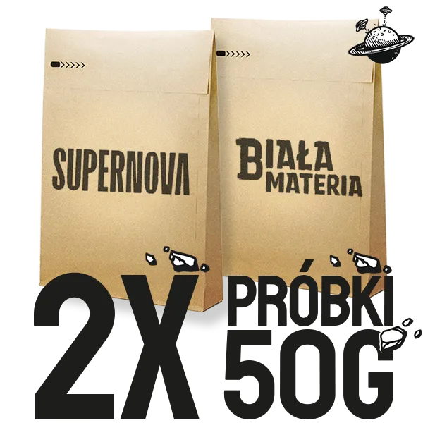 Zestaw próbny magnezji Biała Materia i SUPERNOVA 2x50 g
