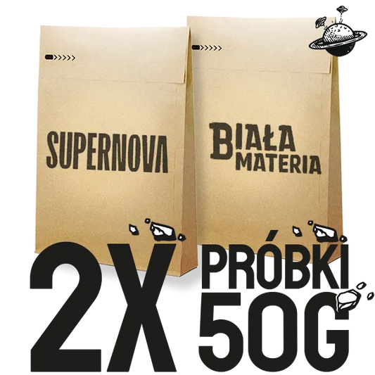 Zestaw próbny magnezji Biała Materia i SUPERNOVA 2x50 g