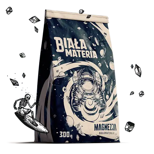 Magnezja wspinaczkowa w proszku 300g Biała Materia